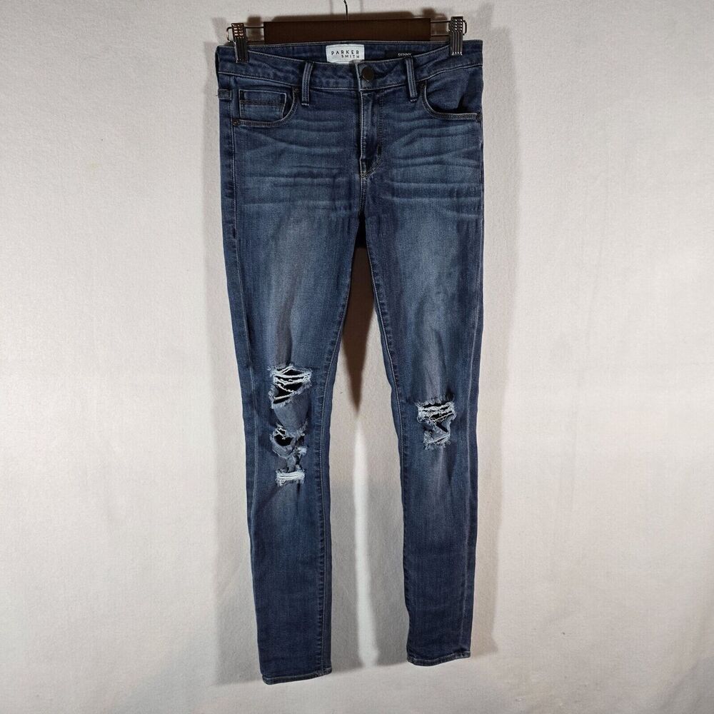 Parker Smith Jeans Women’s Size 26 Bowery pants Denim Ripped